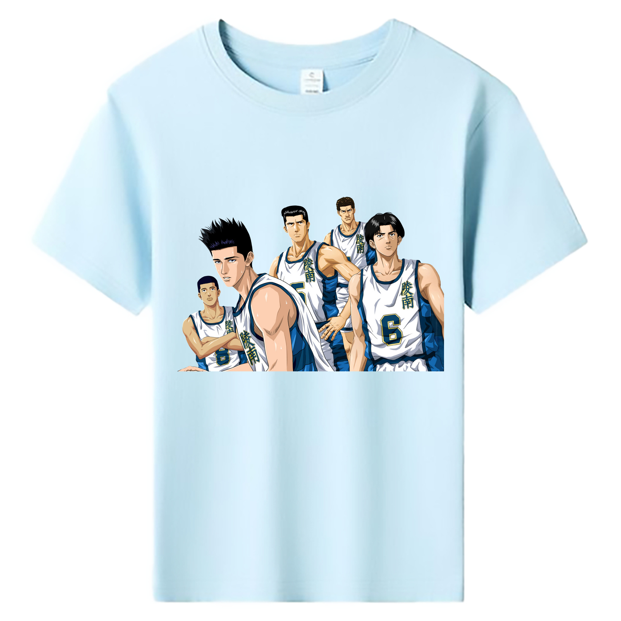 （画像用） SLAM DUNK／スラムダンク 綿100％キッズTシャツ（フロントプリント）